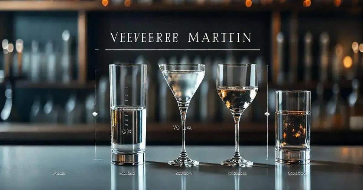 Proporções Ideais para o Martini Vesper