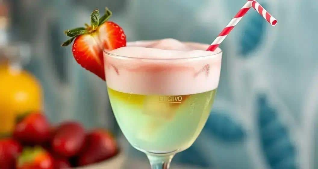 Tequila con espuma de fresa: La bebida que deslumbrará tus sentidos