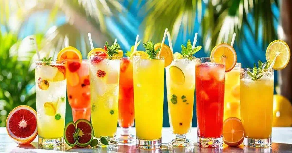 Variaciones de la caipirinha tropical