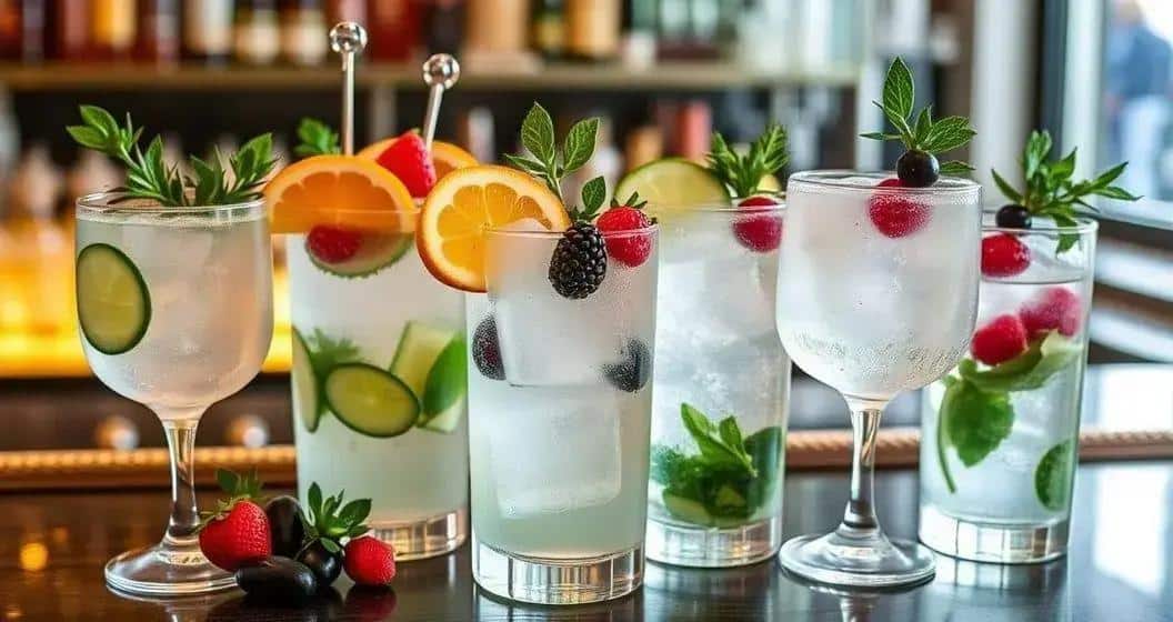 Variaciones de la receta de Gin Tónica