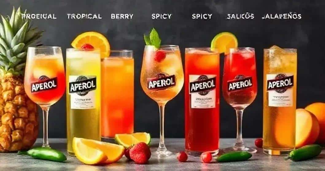 Variaciones interesantes de la receta con Aperol
