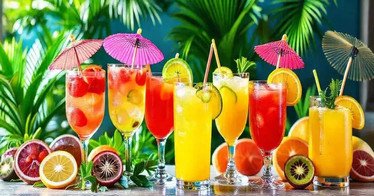 Variantes de la Caipiroska de frutas