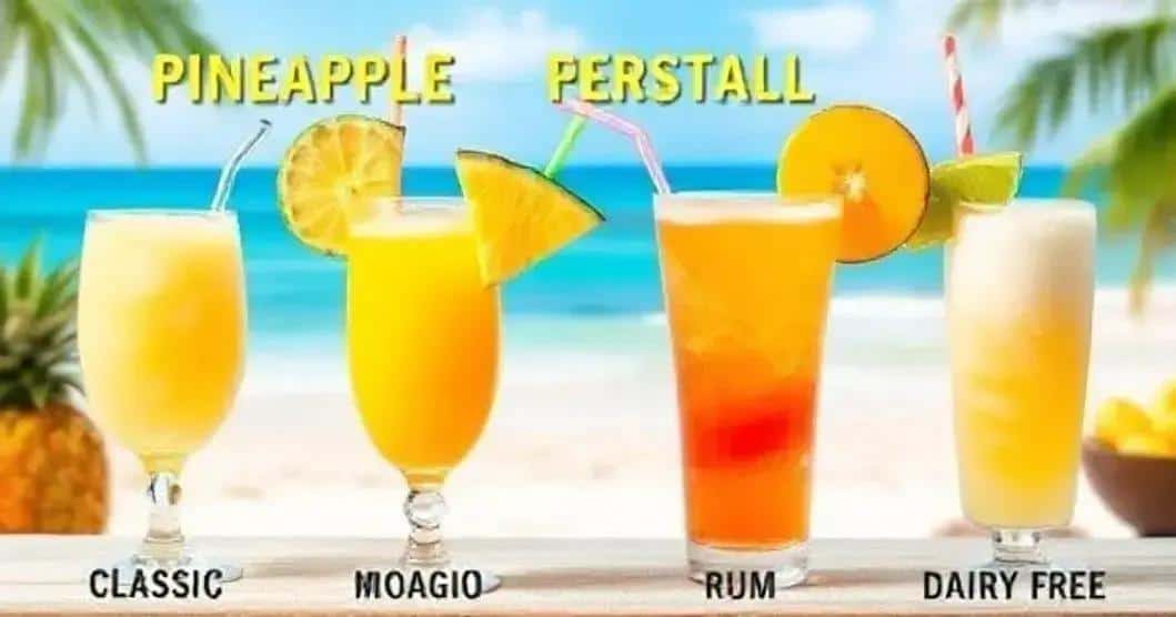 Variedades de la Batida de Piña