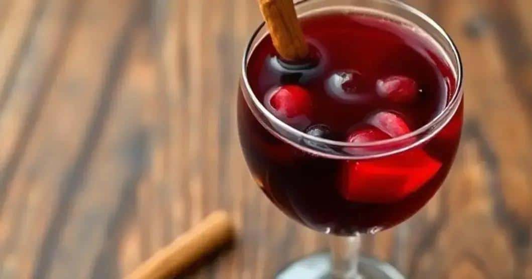 Vino Tinto con Licor de Frutas Rojas y Canela: Un Viaje de Sabor