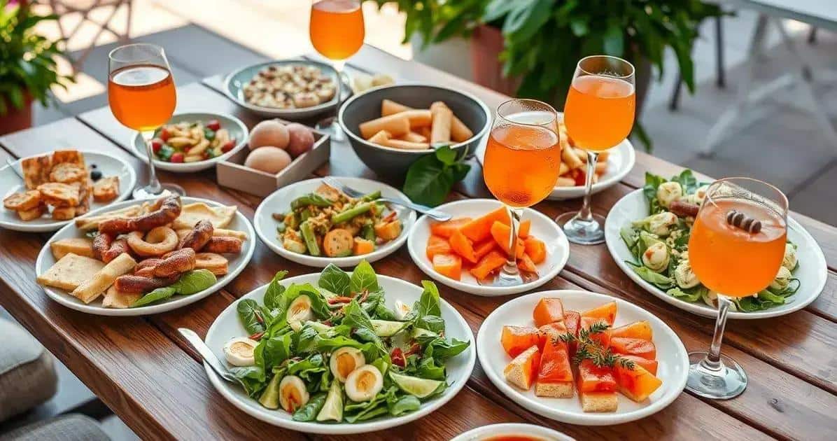 Accords mets et Aperol avec Prosecco
