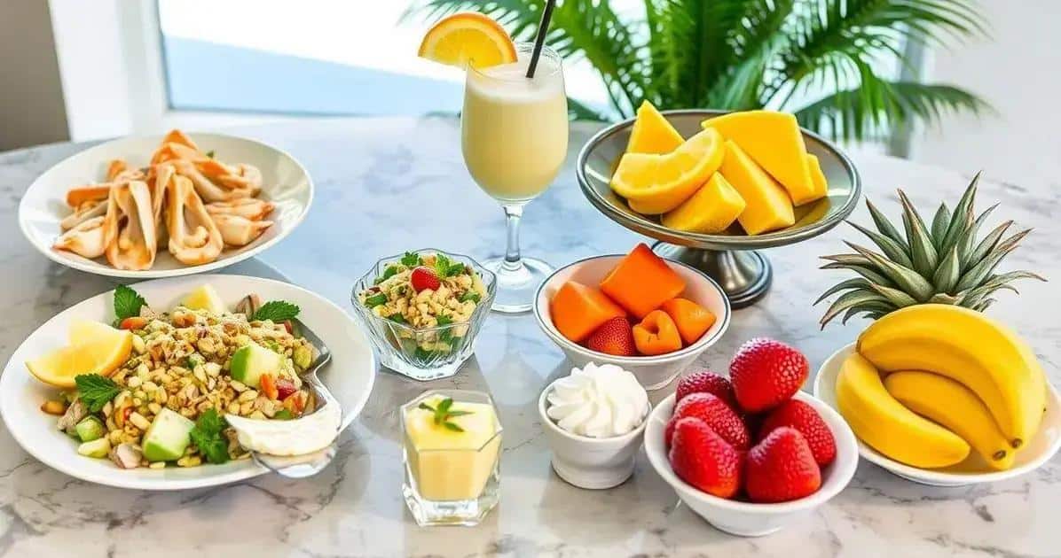 Accords Mets et Boissons avec la Piña Colada