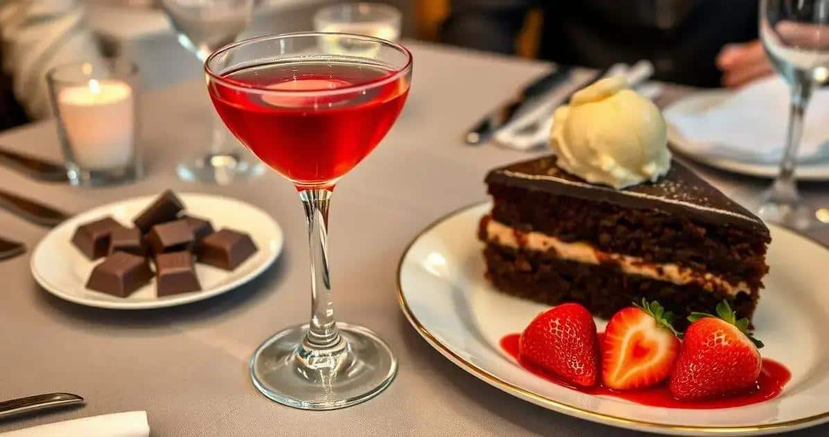 Accords mets et boissons pour accompagner la boisson Alexander