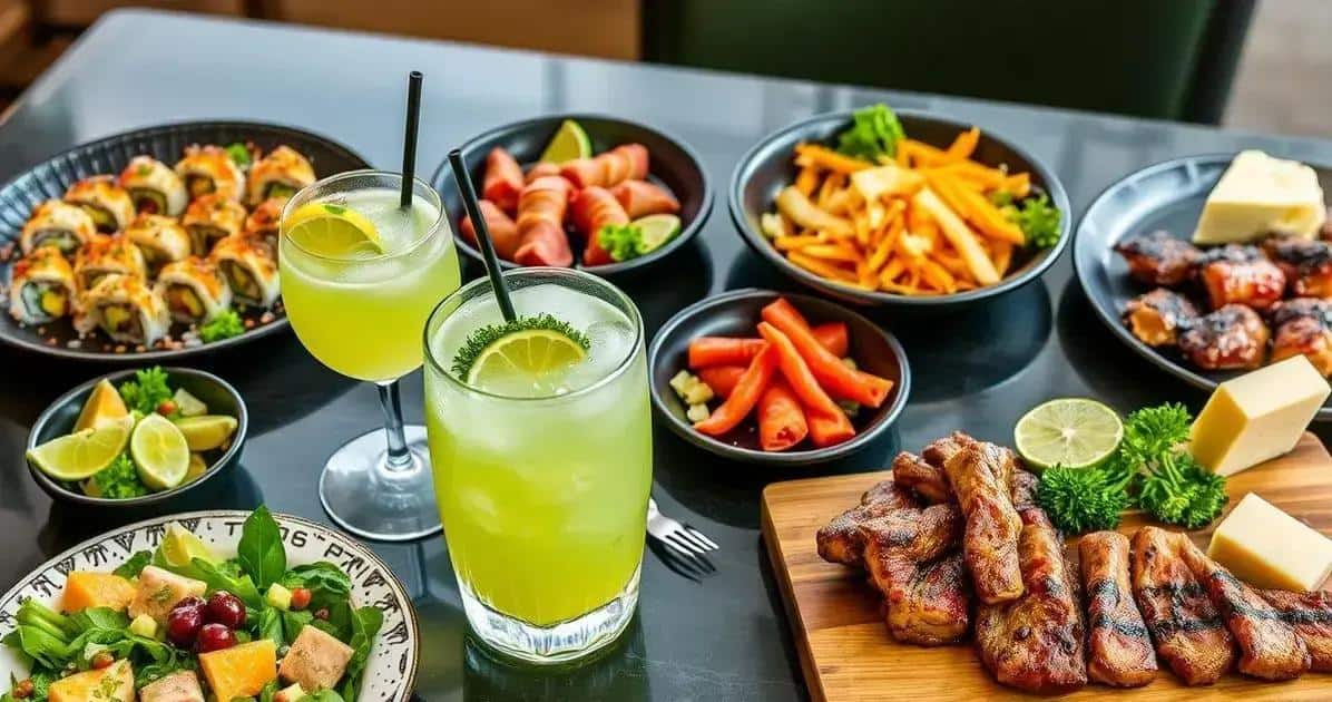 Accords parfaits avec la Caïpirinha au saké