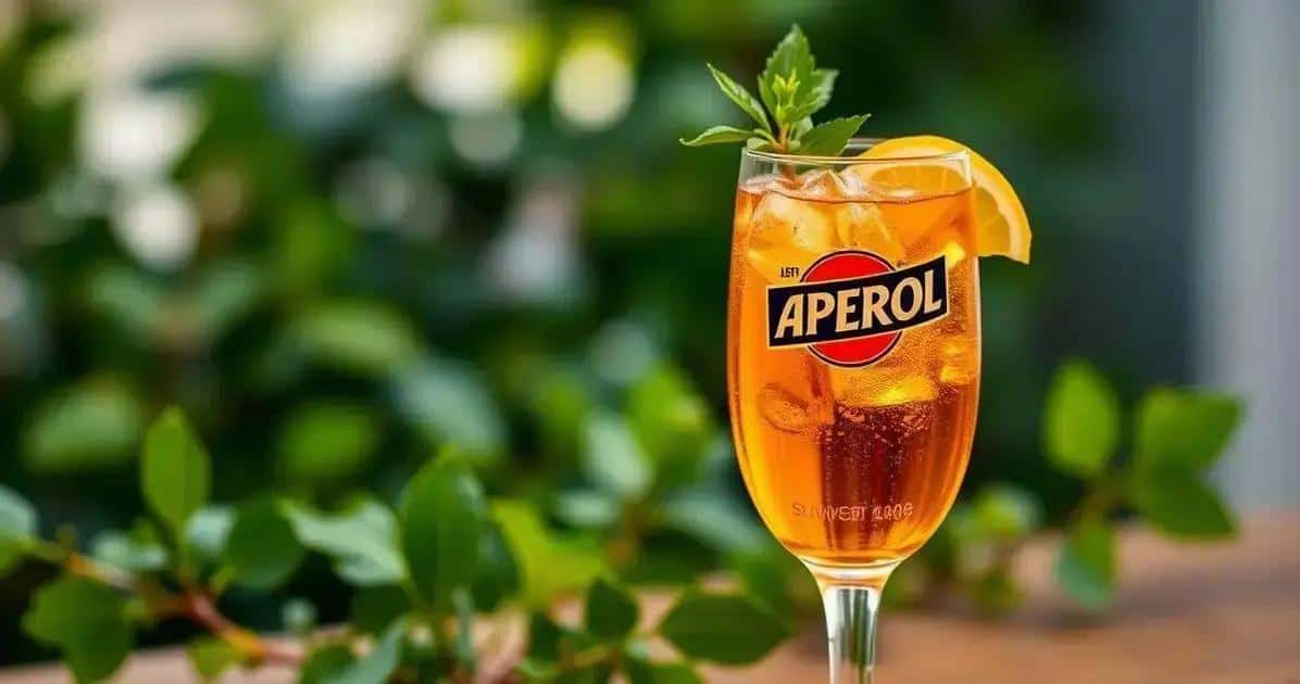 Aperol avec vin pétillant au raisin vert : Une variation rafraîchissante à essayer absolument
