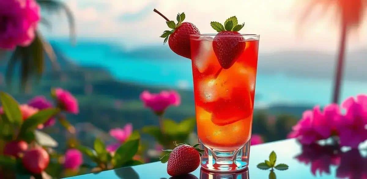 Batida à la fraise : L'avez-vous déjà goûtée ? Douce comme un rêve !