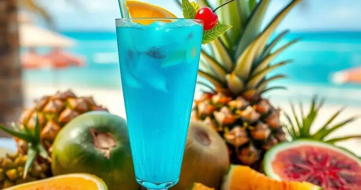 Boisson Blue Lagoon : Le cocktail emblématique de la vie nocturne !