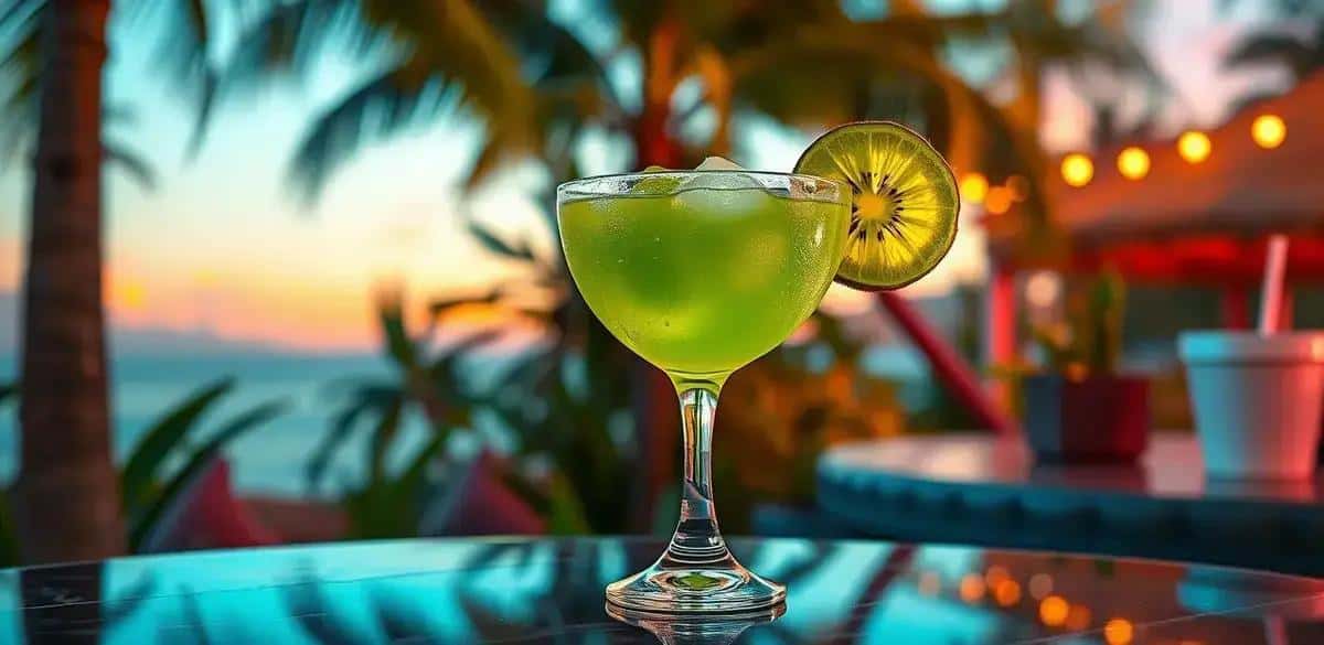 Boisson Margarita au Kiwi : Exotique et fantastique !