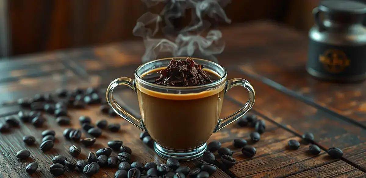 Café au rhum et copeaux de chocolat : Une expérience gustative exquise