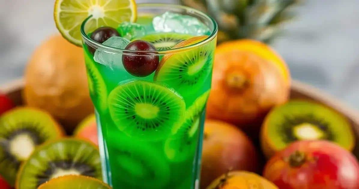 Caipiroska au kiwi : Apprenez à réaliser cette boisson super savoureuse !