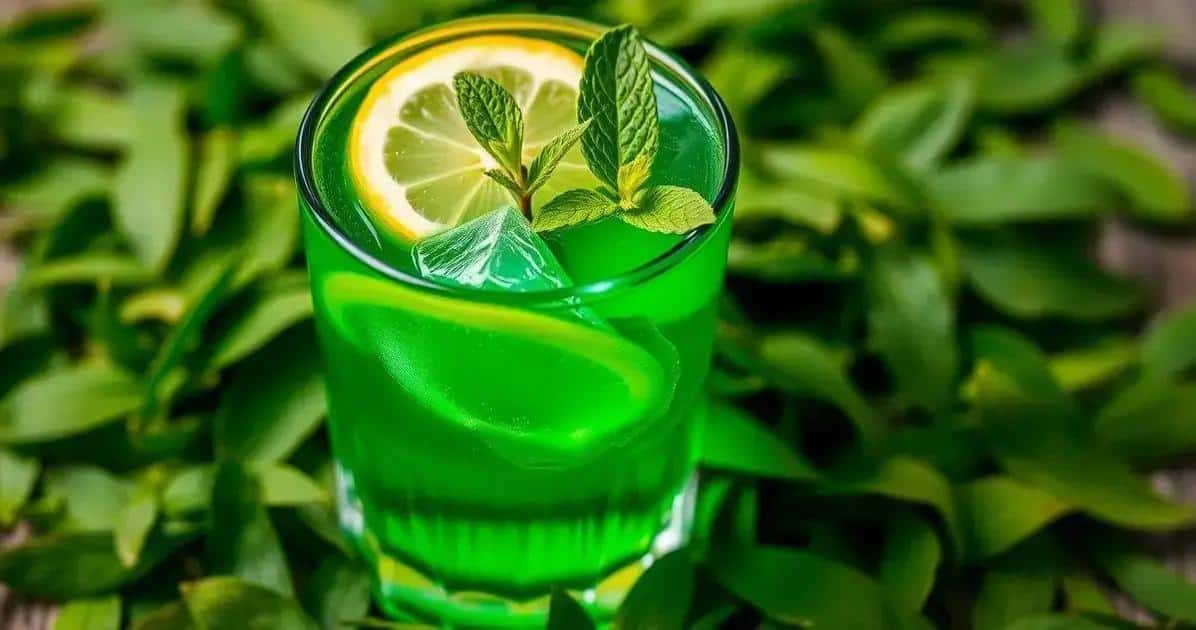 Cocktail de thé vert avec whisky et citron : Une variation rafraîchissante sur la tradition