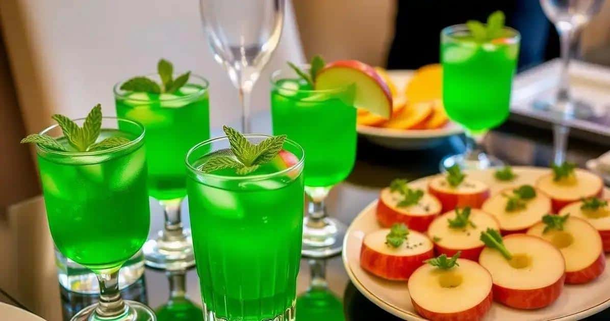 Comment Servir la Boisson Verte
