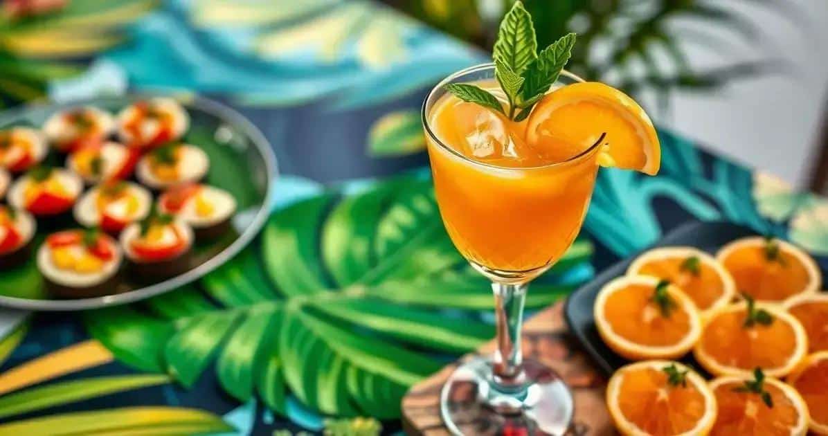 Conseils pour le service du Daiquiri à la mandarine