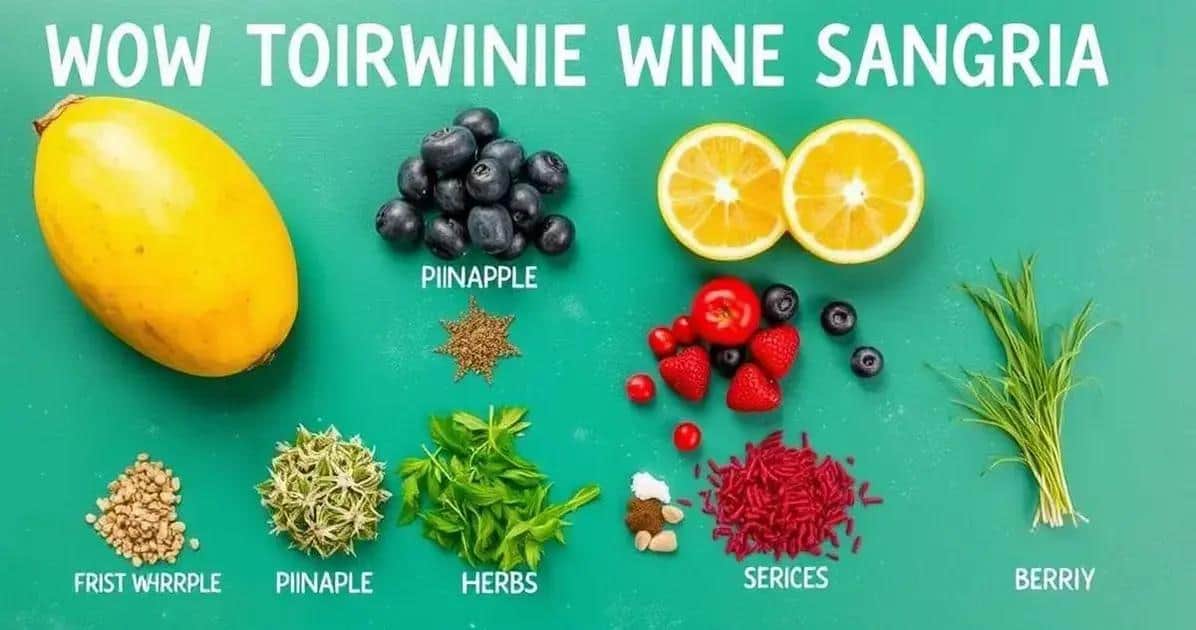 Conseils pour personnaliser votre Sangria