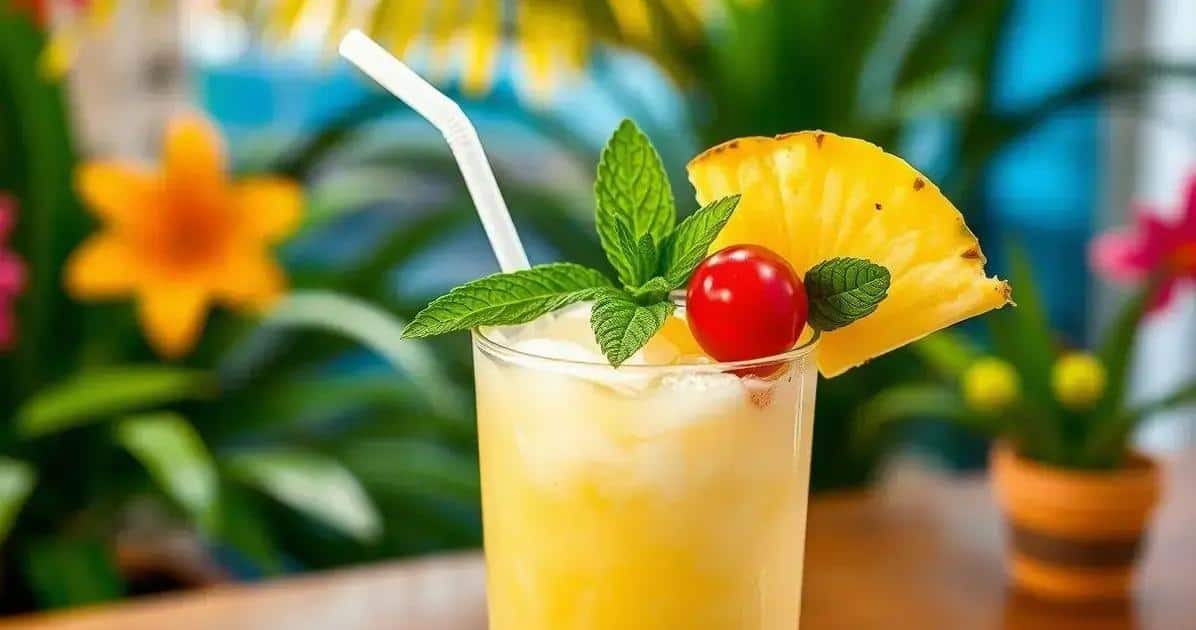 Conseils pour savourer votre Piña Colada avec liqueur de menthe