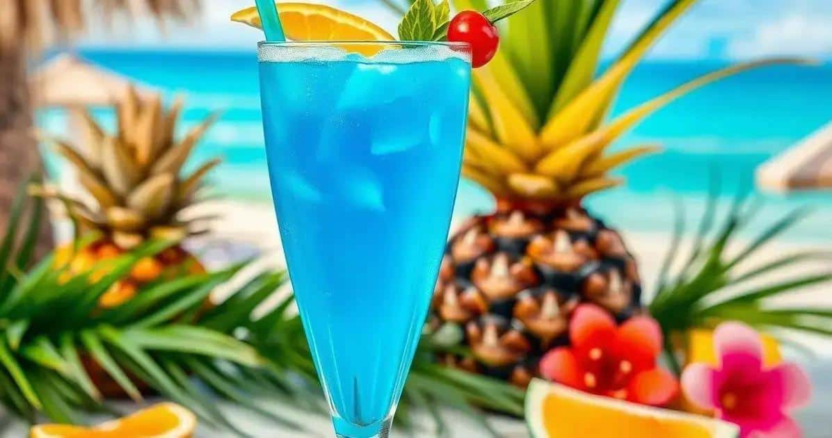 Curiosités sur la boisson Blue Lagoon