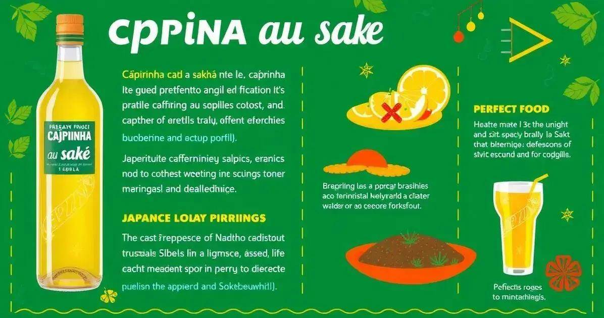 Curiosités sur la Caïpirinha au saké