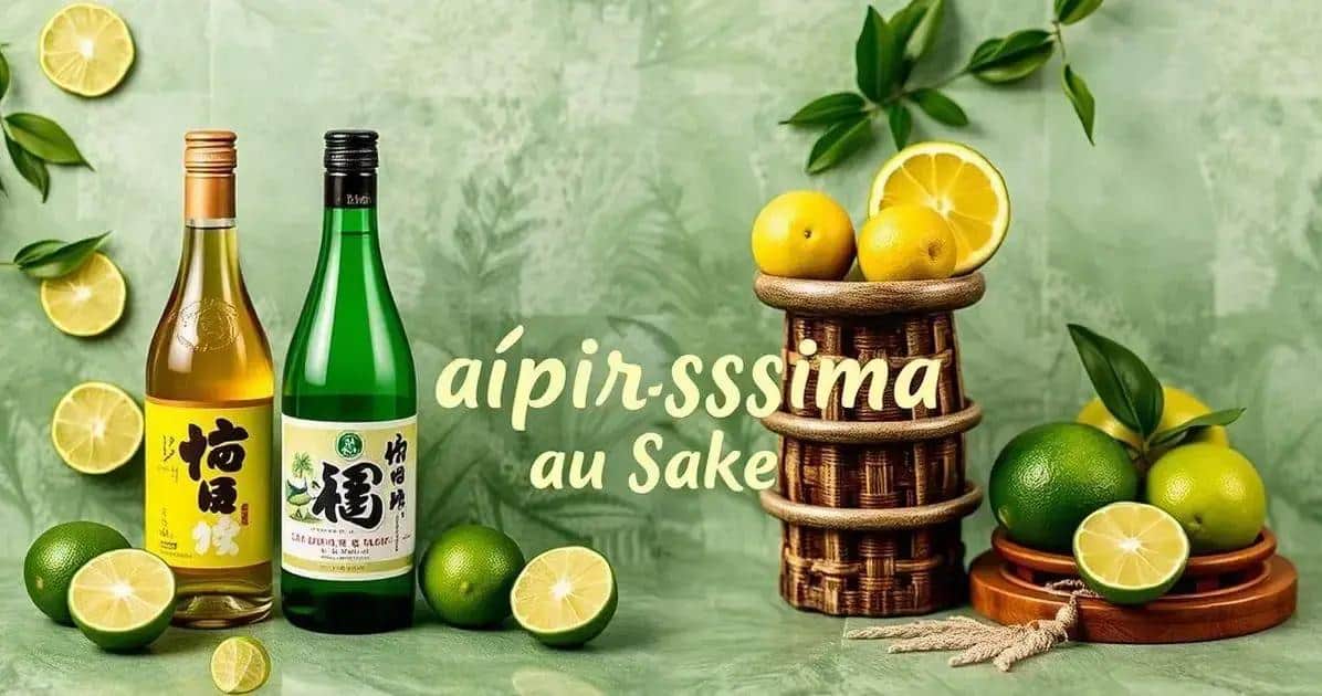 Curiosités sur la Caïpiríssima au saké
