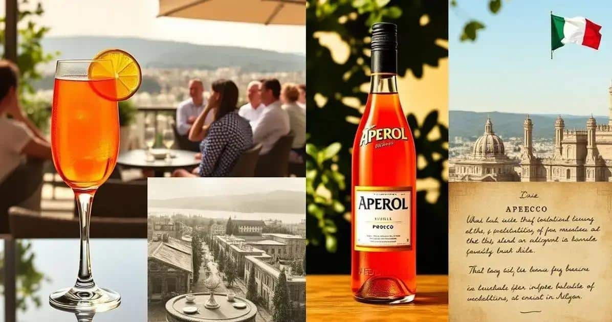 Curiosités sur le cocktail Aperol avec Prosecco
