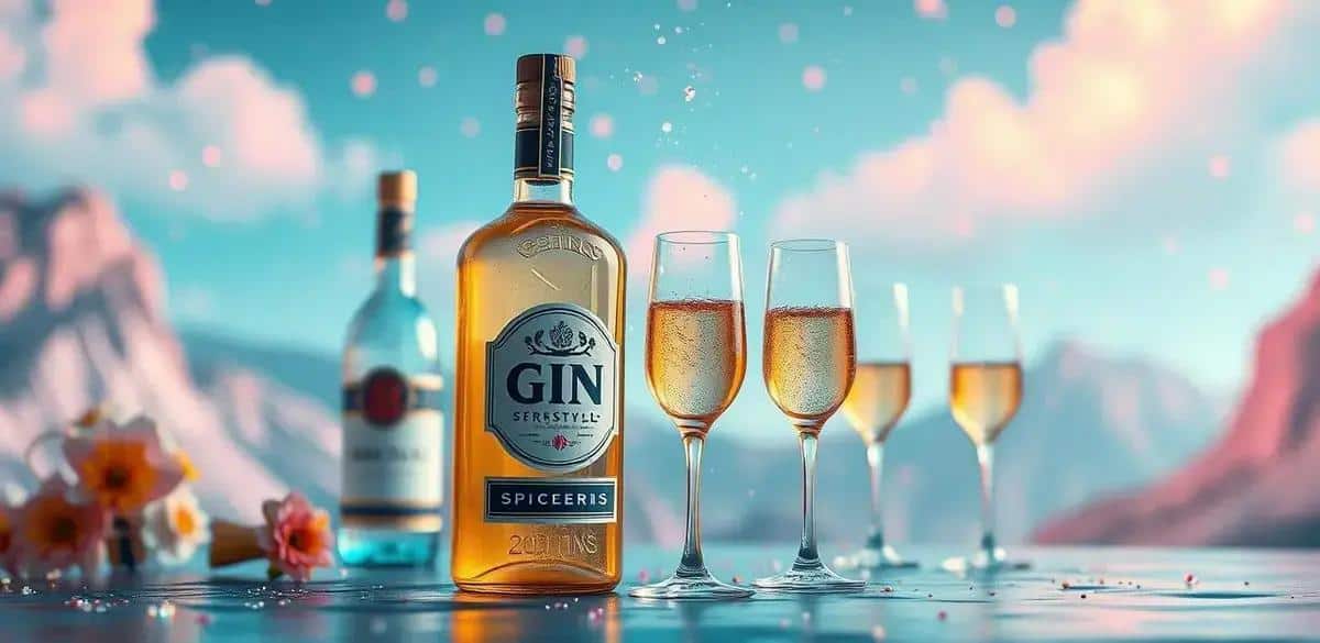 Curiosités sur le gin et le vin mousseux