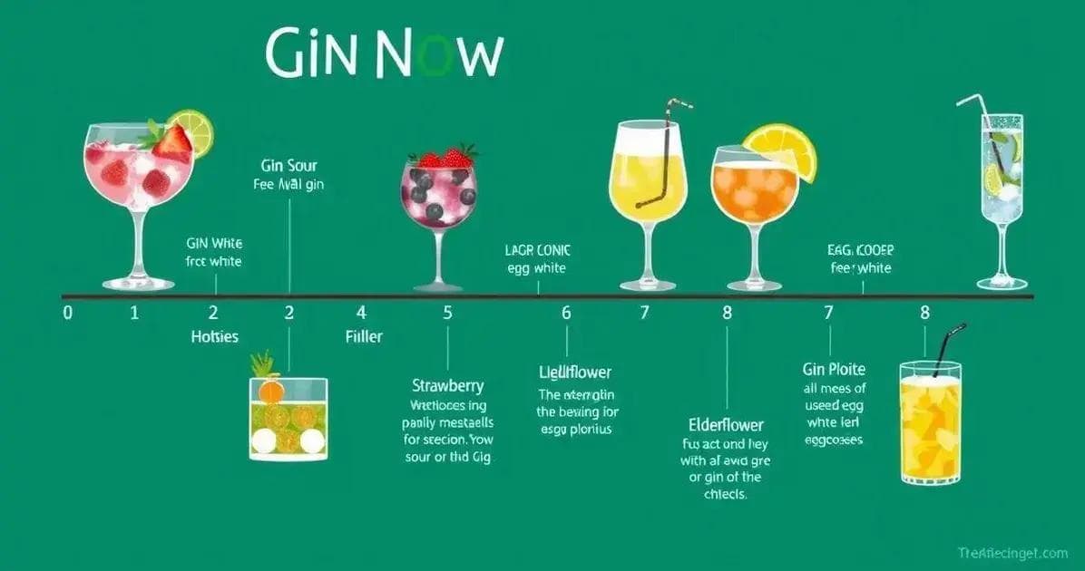 Curiosités sur le gin sour et ses variations