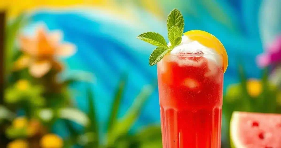 Curiosités sur le mocktail de pastèque