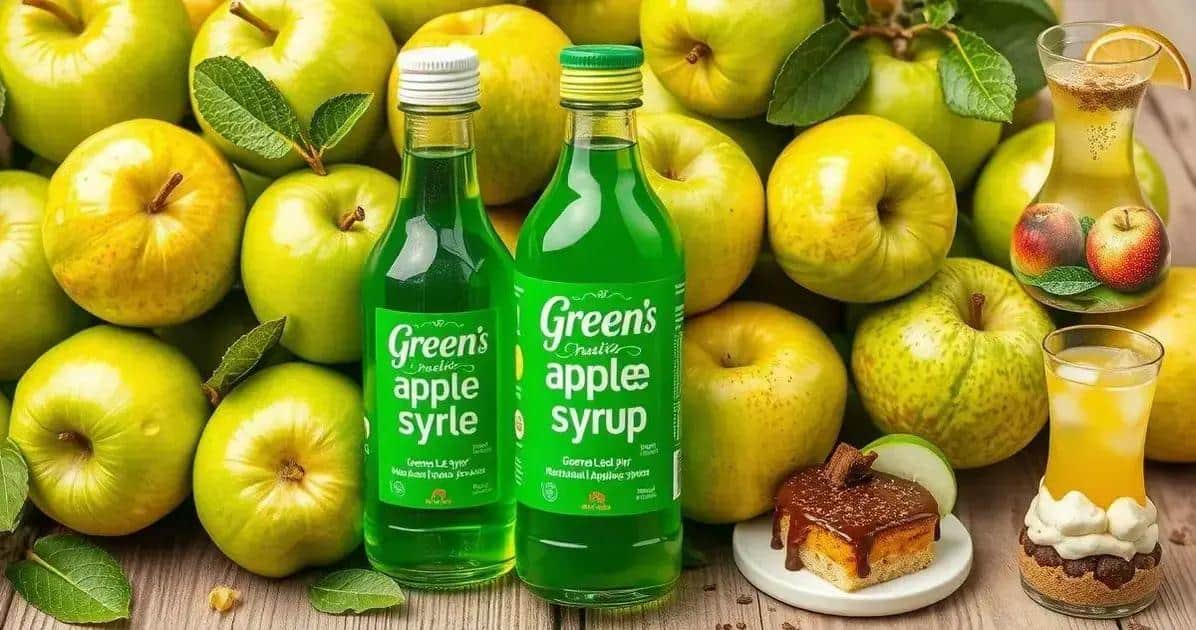 Curiosités sur le Sirop de Pomme Verte