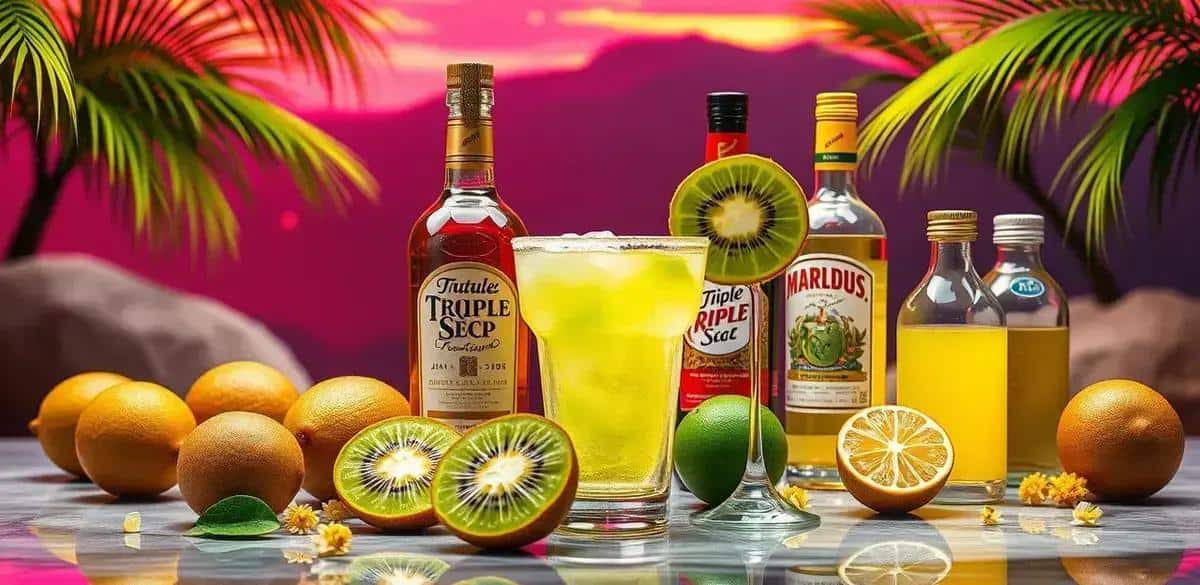 Curiosités sur les ingrédients de la margarita au kiwi