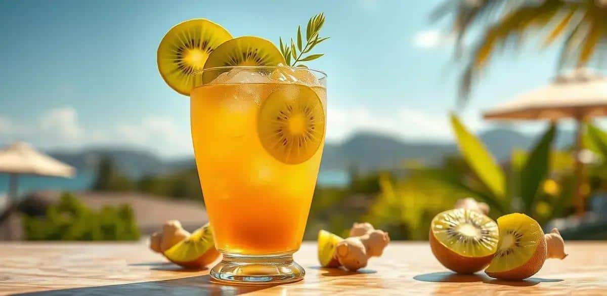 Daiquiri au kiwi et gingembre : Une variation rafraîchissante d'un cocktail classique