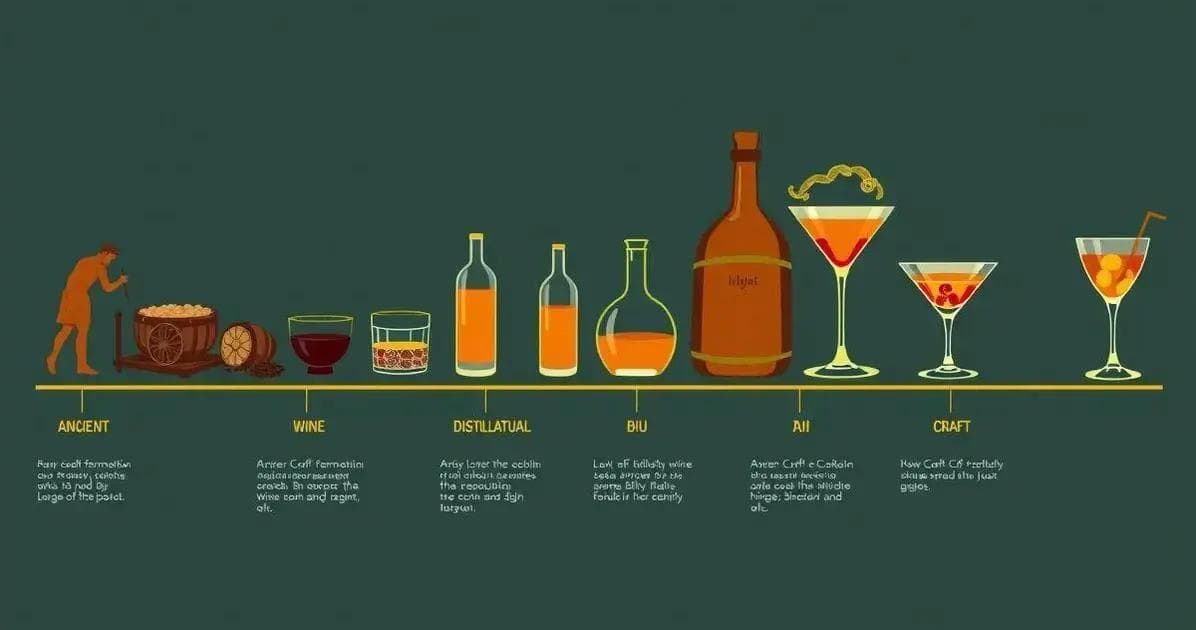 Évolution des boissons à travers les âges