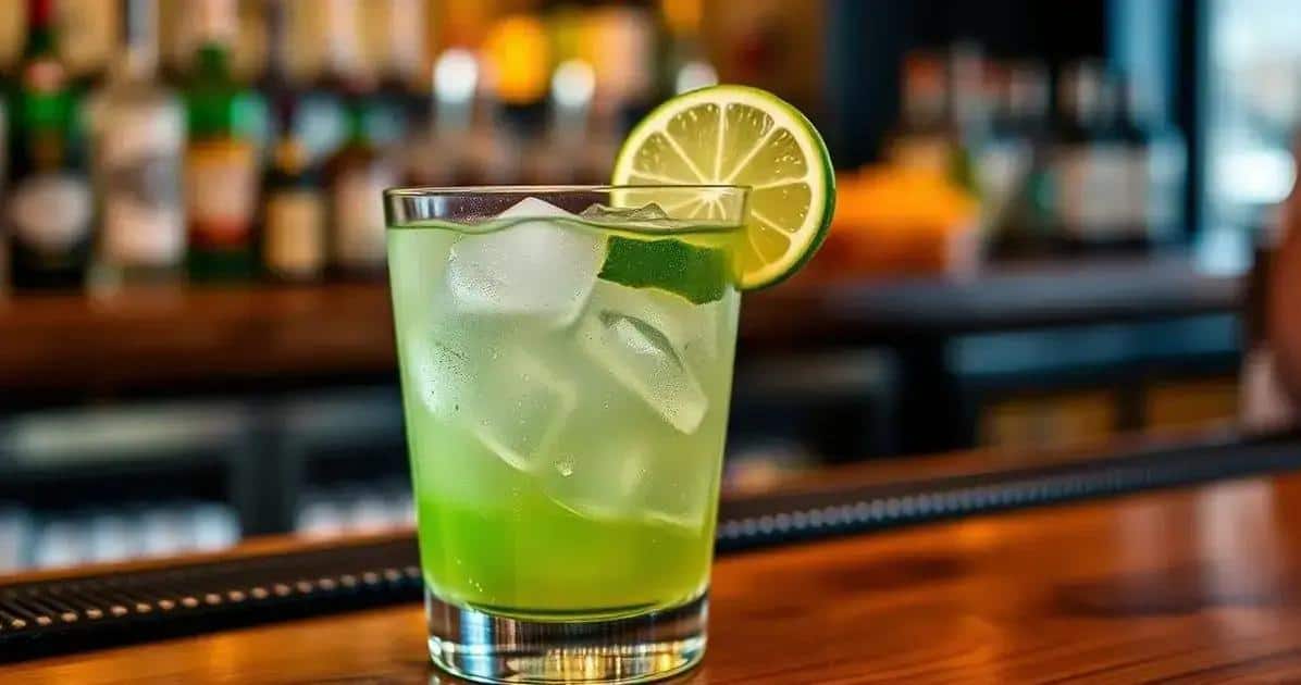 Gimlet à la cachaça : Apprenez à réaliser cette boisson unique et savoureuse