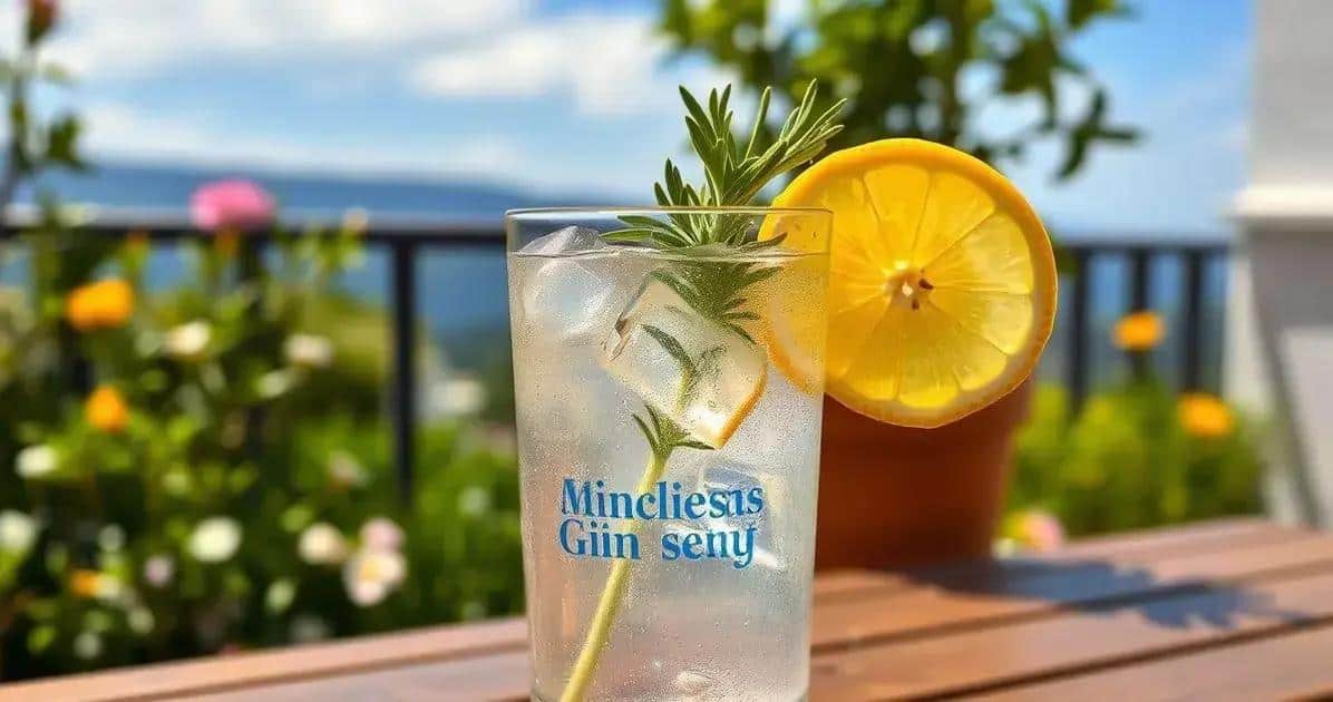 Gin Tonic au citron de Sicile : Une variation rafraîchissante à essayer absolument