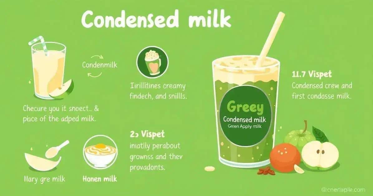 Importance du lait concentré dans la recette