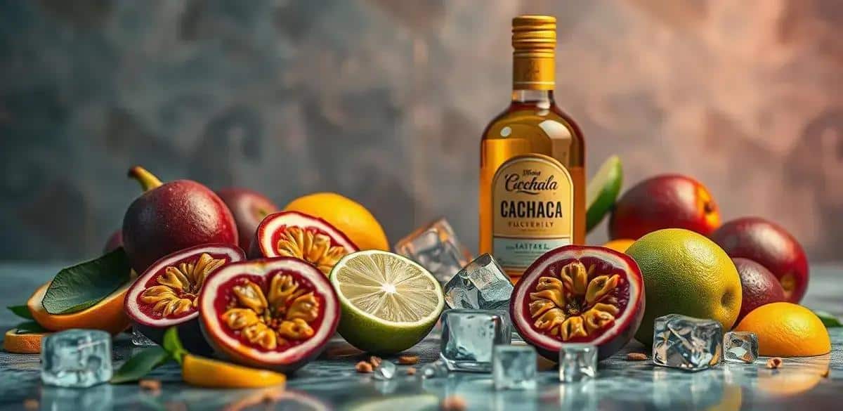 Ingrédients de la Caïpirinha aux Fruits de la Passion