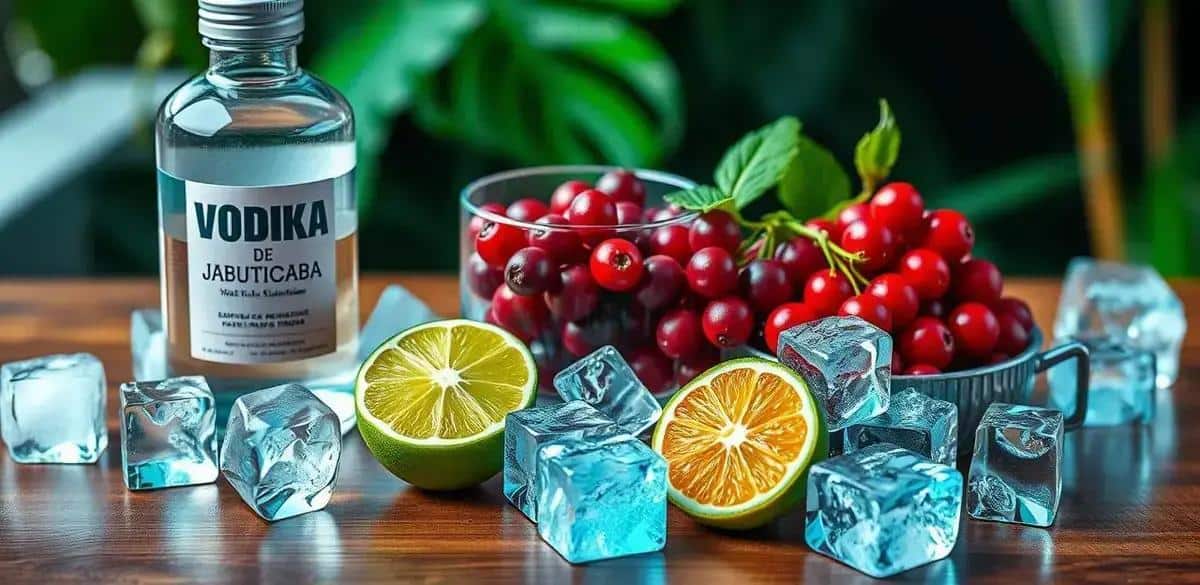 Ingrédients de la Caipiroska de Jabuticaba