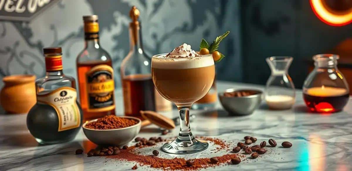 Ingrédients nécessaires pour le Daiquiri au cappuccino