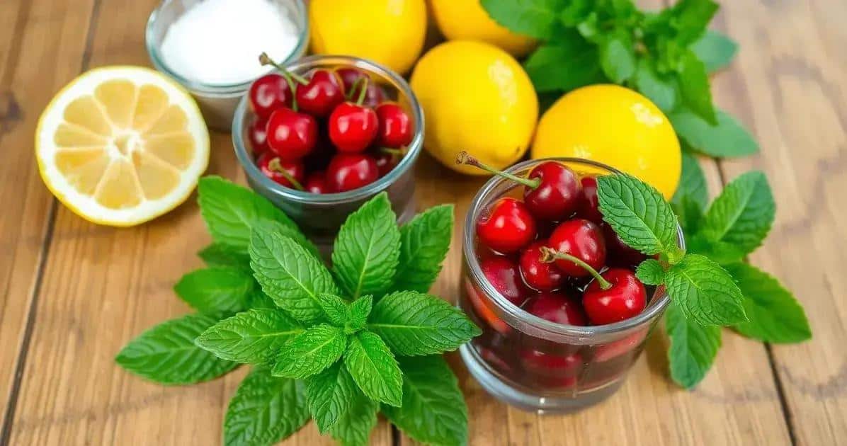 ingredients pour le jus dacerola et citron - Best Blog Brasil - Os Blogs mais Incríveis da Web