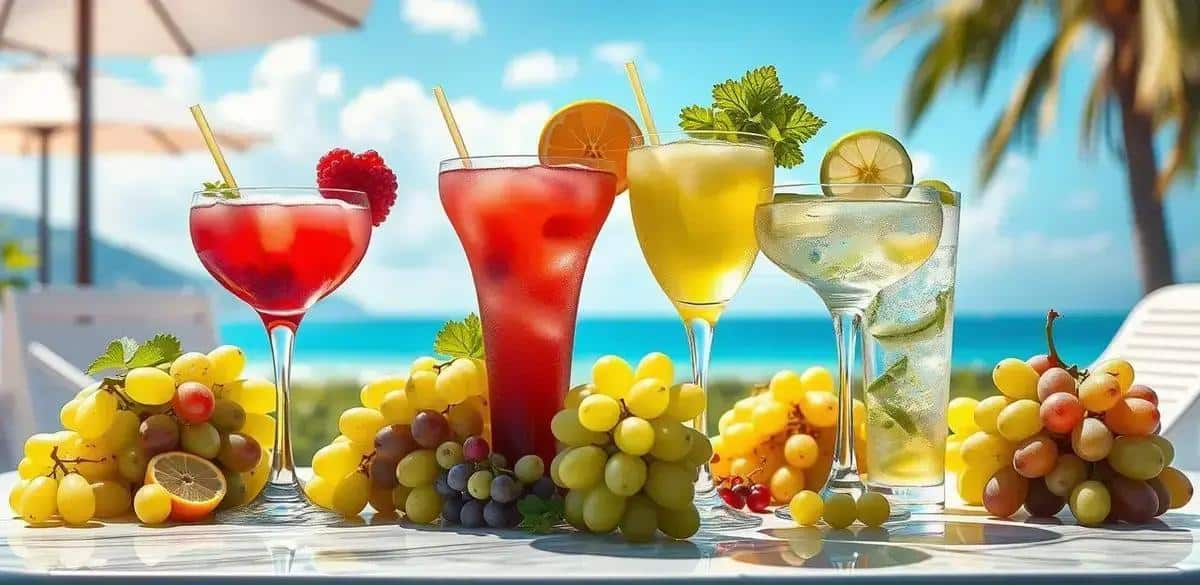 Les bienfaits du raisin vert dans les cocktails