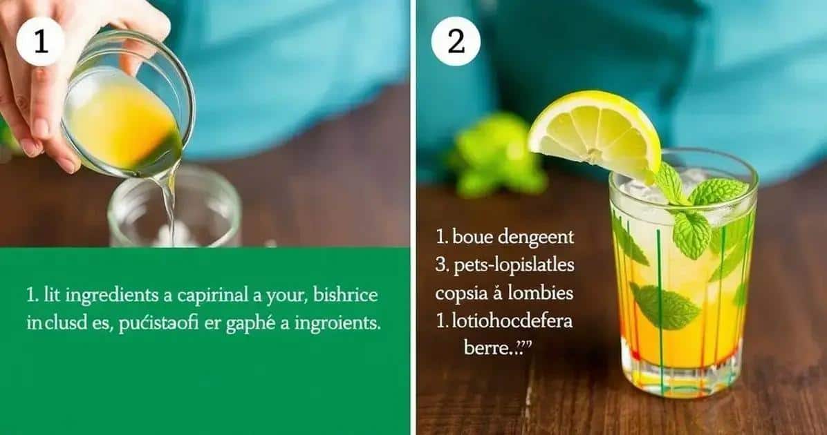 Méthode de préparation de la Caïpirinha à la bière
