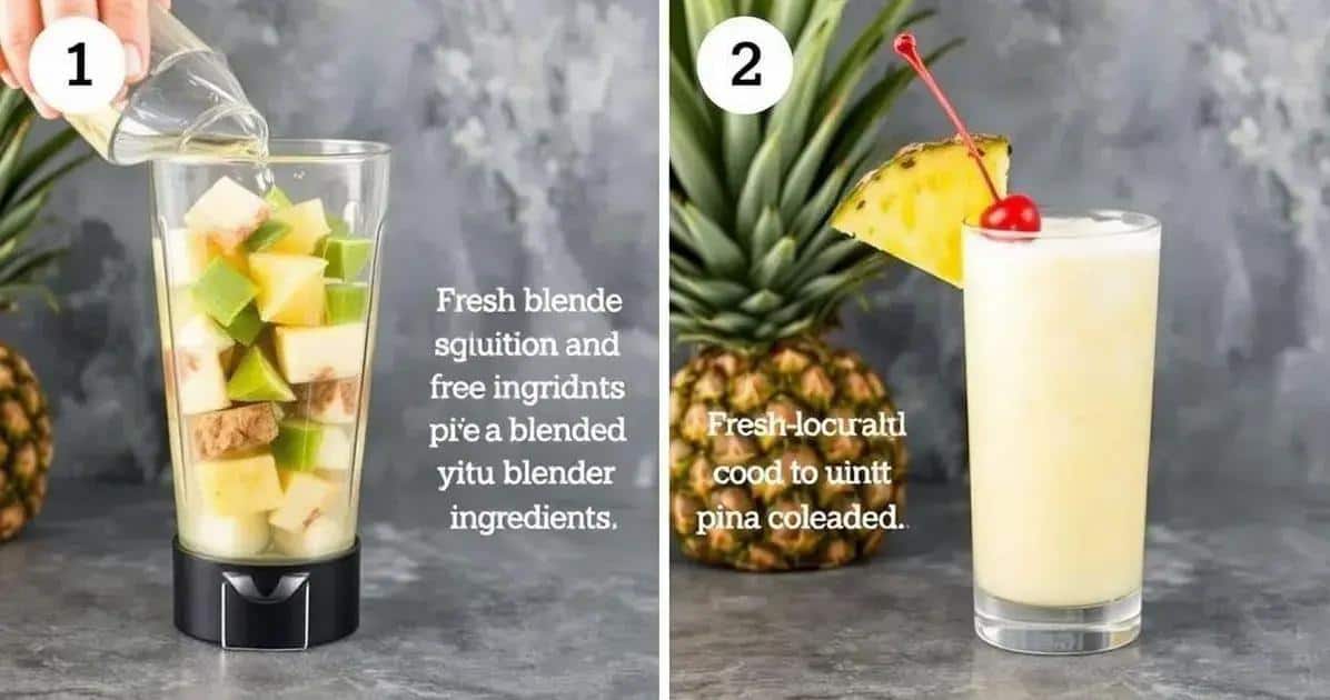 Méthode de Préparation de la Piña Colada