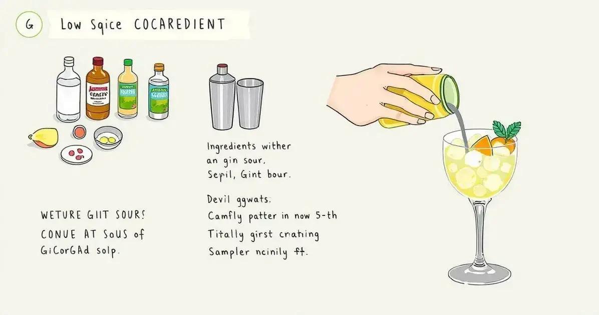 Méthode de préparation détaillée du cocktail