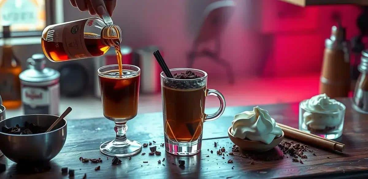 Méthode de préparation du café au rhum