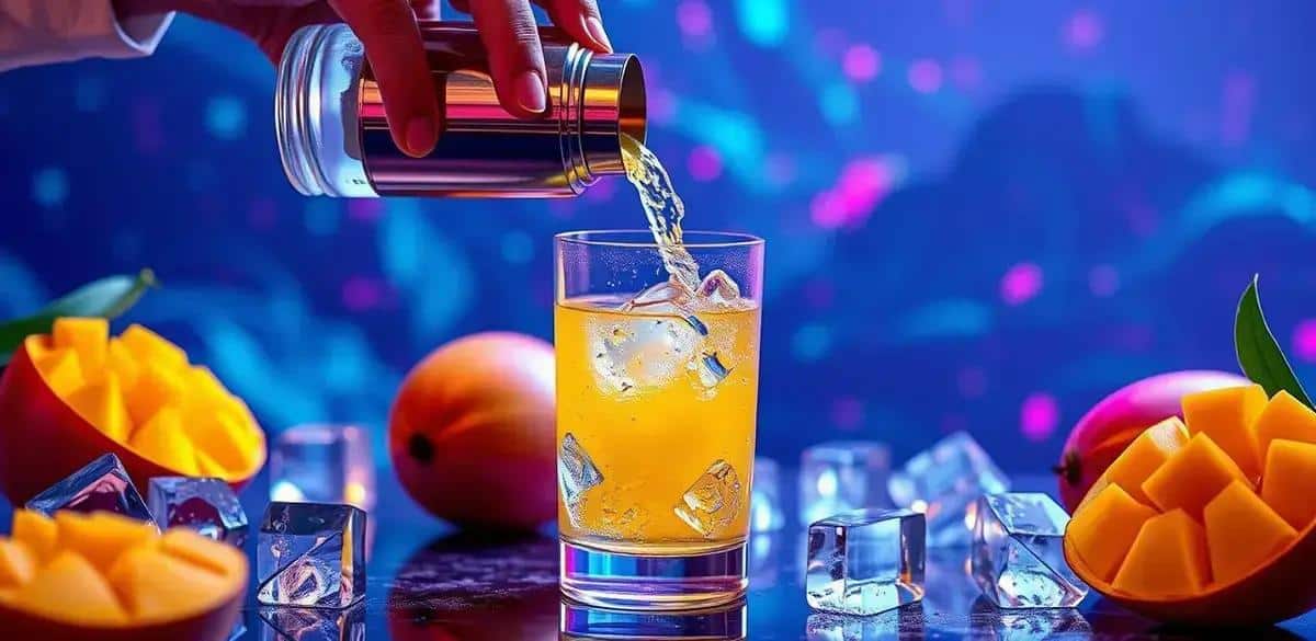 Méthode de préparation du cocktail avec gin