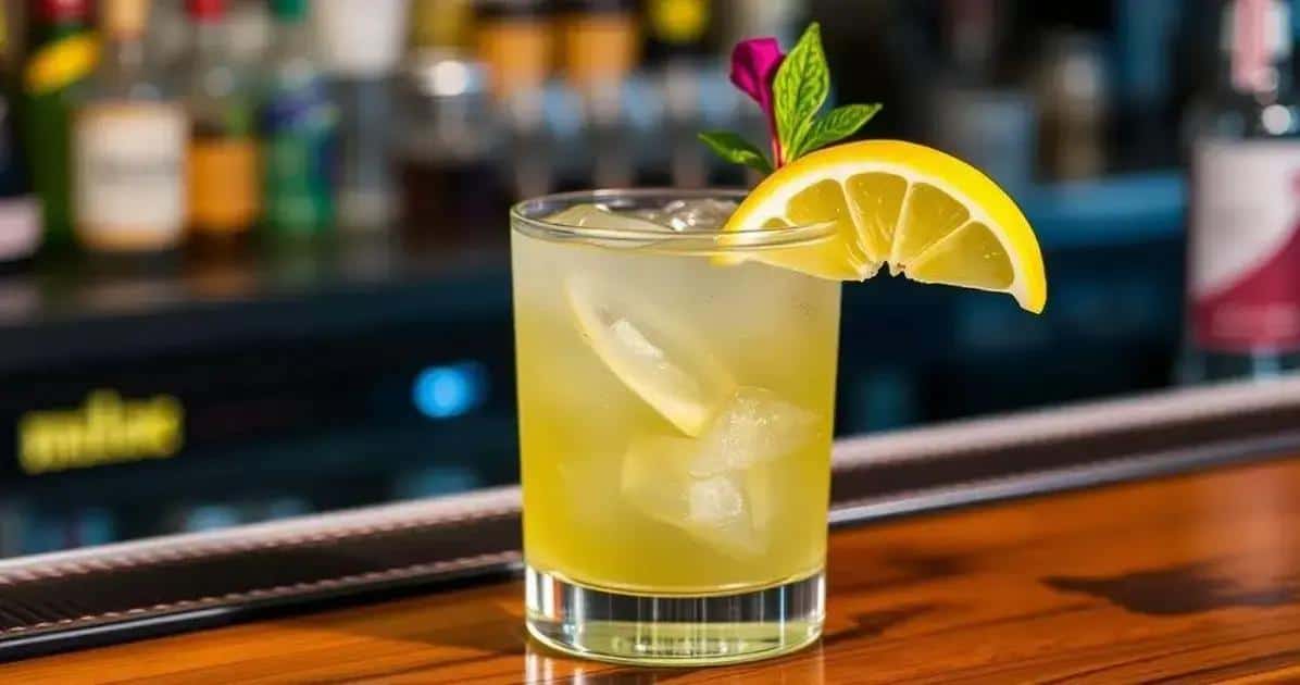 Mezcal Sour au jus de citron : Une variation rafraîchissante des cocktails classiques