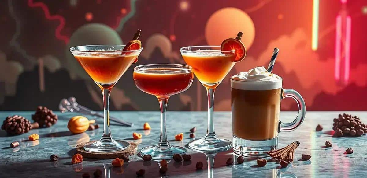 Recettes de cocktails à base de caramel salé et café