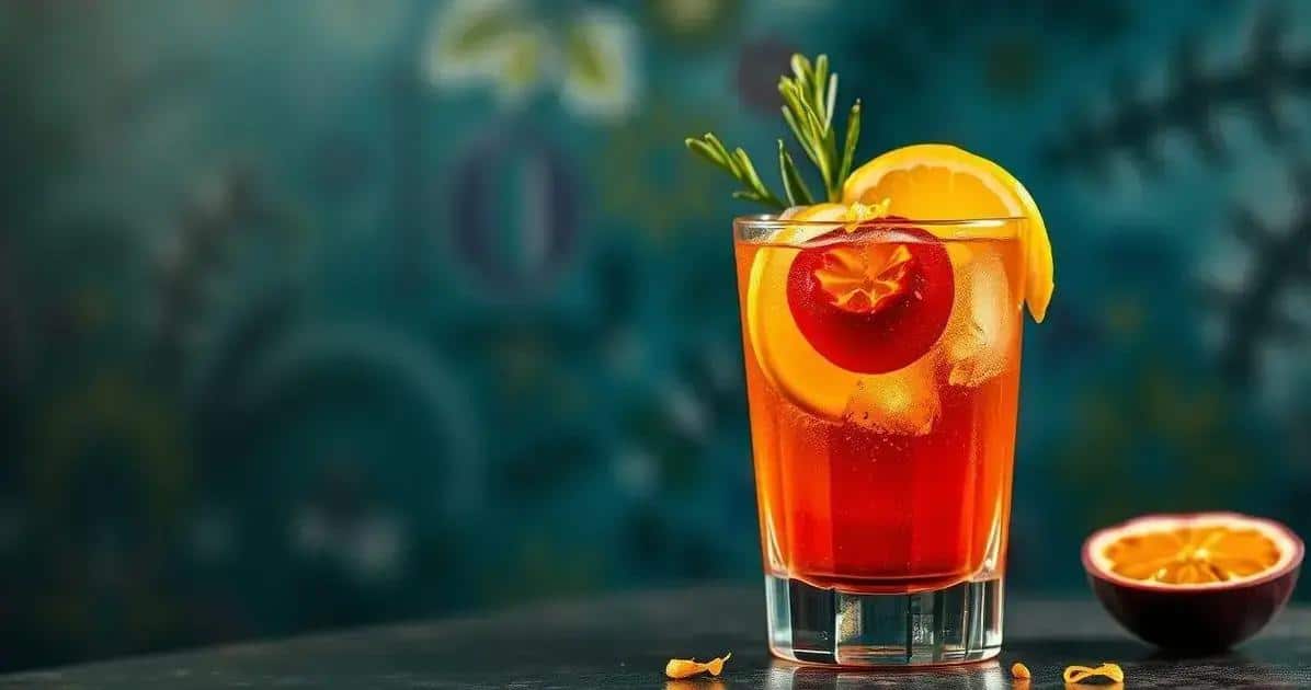 Saké au jus de fruit de la passion et zeste de citron : Une expérience cocktail rafraîchissante
